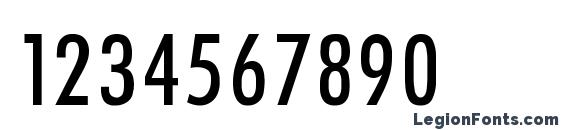 Futura condenced normal regular Font, Number Fonts