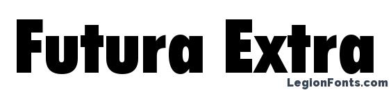 Futura Extra Black Condensed BT Font