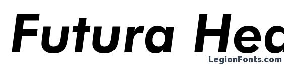 Futura Heavy Italic BT font, free Futura Heavy Italic BT font, preview Futura Heavy Italic BT font