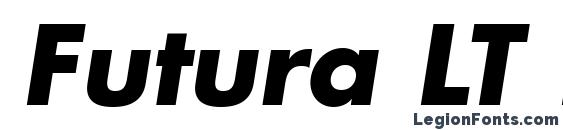 шрифт Futura LT Bold Oblique, бесплатный шрифт Futura LT Bold Oblique, предварительный просмотр шрифта Futura LT Bold Oblique