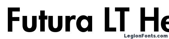 шрифт Futura LT Heavy, бесплатный шрифт Futura LT Heavy, предварительный просмотр шрифта Futura LT Heavy