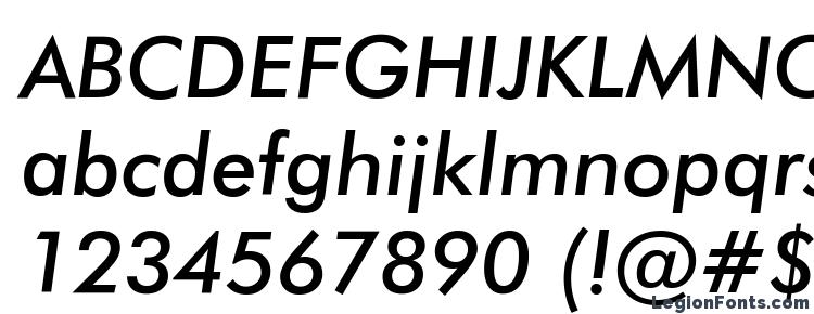 глифы шрифта Futura Medium Italic BT, символы шрифта Futura Medium Italic BT, символьная карта шрифта Futura Medium Italic BT, предварительный просмотр шрифта Futura Medium Italic BT, алфавит шрифта Futura Medium Italic BT, шрифт Futura Medium Italic BT