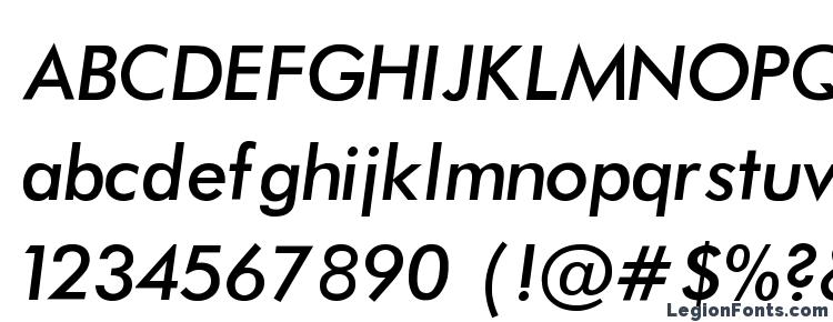glyphs Futura Normal Italic font, сharacters Futura Normal Italic font, symbols Futura Normal Italic font, character map Futura Normal Italic font, preview Futura Normal Italic font, abc Futura Normal Italic font, Futura Normal Italic font