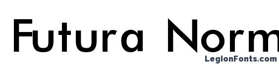 Futura Normal font, free Futura Normal font, preview Futura Normal font