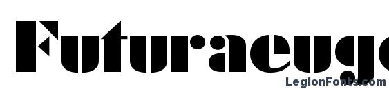 шрифт Futuraeugeniac, бесплатный шрифт Futuraeugeniac, предварительный просмотр шрифта Futuraeugeniac
