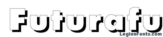 шрифт Futurafuturisshadowc bold, бесплатный шрифт Futurafuturisshadowc bold, предварительный просмотр шрифта Futurafuturisshadowc bold