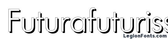 шрифт Futurafuturisshadowc, бесплатный шрифт Futurafuturisshadowc, предварительный просмотр шрифта Futurafuturisshadowc