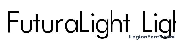 FuturaLight Light font, free FuturaLight Light font, preview FuturaLight Light font