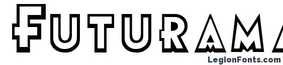 шрифт Futurama Title Font, бесплатный шрифт Futurama Title Font, предварительный просмотр шрифта Futurama Title Font