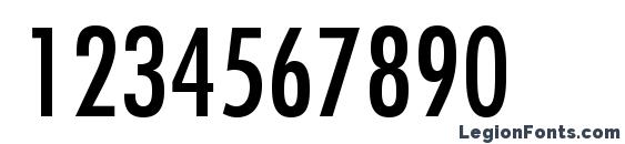 FuturaStd Condensed Font, Number Fonts