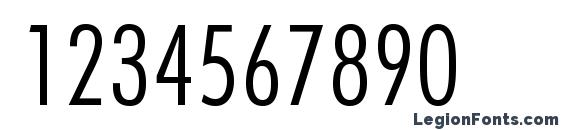 Шрифт FuturaStd CondensedLight, Шрифты для цифр и чисел