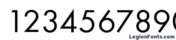 FuturaTEE Font, Number Fonts