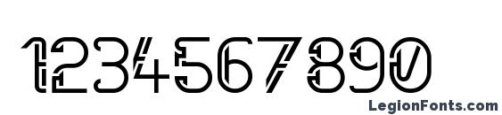 Future Sallow Font, Number Fonts
