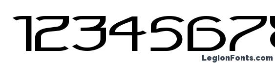 Futurex Voyager Font, Number Fonts