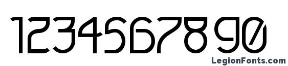 Futurex Font, Number Fonts