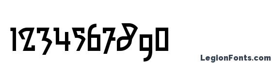 Futurexbob Font, Number Fonts