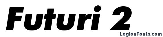 шрифт Futuri 2, бесплатный шрифт Futuri 2, предварительный просмотр шрифта Futuri 2