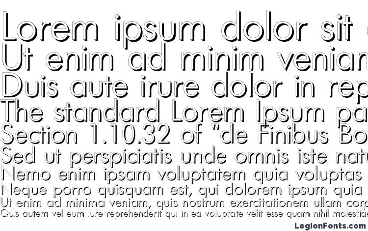 specimens FuturisShadowCTT font, sample FuturisShadowCTT font, an example of writing FuturisShadowCTT font, review FuturisShadowCTT font, preview FuturisShadowCTT font, FuturisShadowCTT font