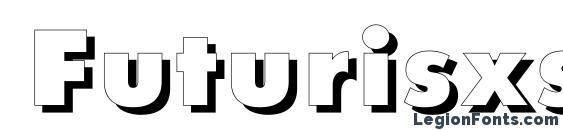 Futurisxshadowc font, free Futurisxshadowc font, preview Futurisxshadowc font