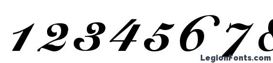 G Unit Font, Number Fonts