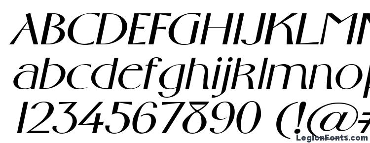 glyphs Gabrielextended italic font, сharacters Gabrielextended italic font, symbols Gabrielextended italic font, character map Gabrielextended italic font, preview Gabrielextended italic font, abc Gabrielextended italic font, Gabrielextended italic font