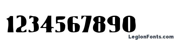 Gaggers Font, Number Fonts