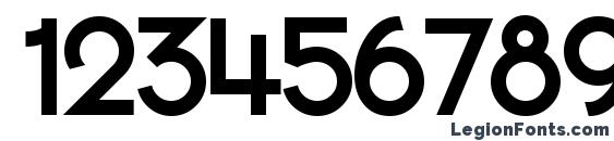 Gainsborough Font, Number Fonts