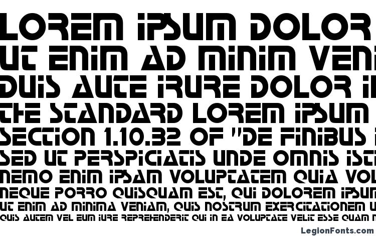 specimens Galactican font, sample Galactican font, an example of writing Galactican font, review Galactican font, preview Galactican font, Galactican font