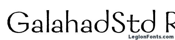 GalahadStd Regular Font, Free Fonts