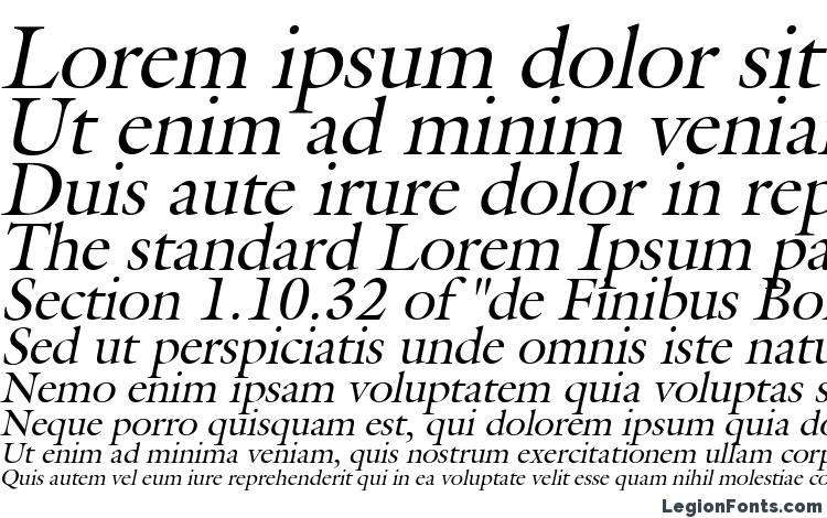 specimens Galant Italic font, sample Galant Italic font, an example of writing Galant Italic font, review Galant Italic font, preview Galant Italic font, Galant Italic font