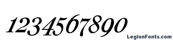 Galathea Font, Number Fonts