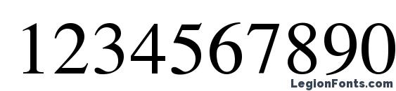 Galatia SIL Font, Number Fonts