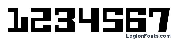 Galaxy Monkey Font, Number Fonts