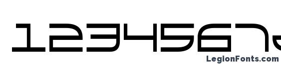 GalgaBold Condensed Font, Number Fonts