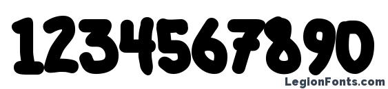 Galla Black Font, Number Fonts