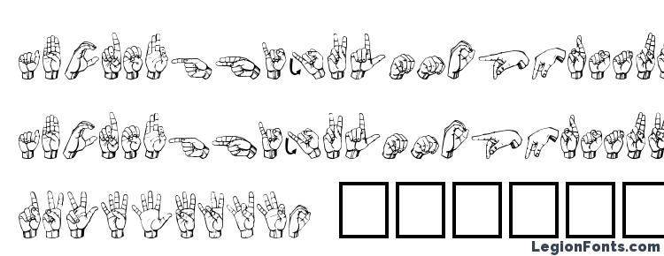 glyphs Gallaudet plain font, сharacters Gallaudet plain font, symbols Gallaudet plain font, character map Gallaudet plain font, preview Gallaudet plain font, abc Gallaudet plain font, Gallaudet plain font