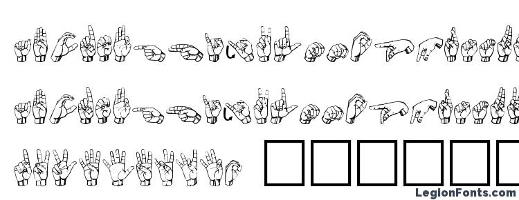 glyphs Gallaudet Regular font, сharacters Gallaudet Regular font, symbols Gallaudet Regular font, character map Gallaudet Regular font, preview Gallaudet Regular font, abc Gallaudet Regular font, Gallaudet Regular font