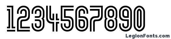 GALLEDIS Font, Number Fonts