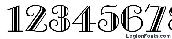 Galleria Font, Number Fonts