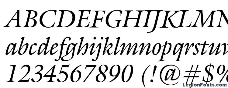 glyphs Galliard Italic BT font, сharacters Galliard Italic BT font, symbols Galliard Italic BT font, character map Galliard Italic BT font, preview Galliard Italic BT font, abc Galliard Italic BT font, Galliard Italic BT font