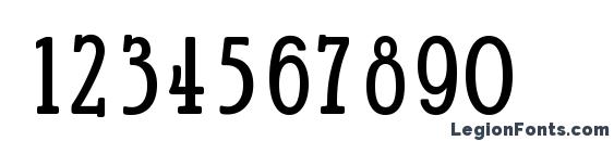 Gandalf Regular Font, Number Fonts