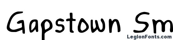 Gapstown Small AH font, free Gapstown Small AH font, preview Gapstown Small AH font