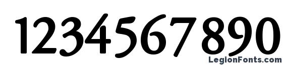 Gara black Font, Number Fonts