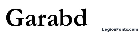 Garabd font, free Garabd font, preview Garabd font