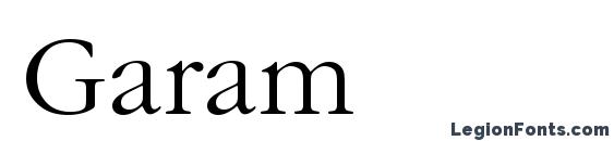 Garam font, free Garam font, preview Garam font