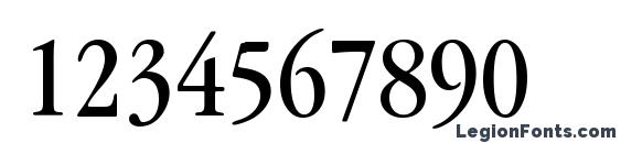 Garamdnc Font, Number Fonts