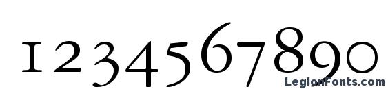 Garamond 3 Small Caps & Old Style Figures Font, Number Fonts