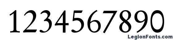 Garamond Antiqua Font, Number Fonts
