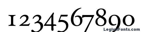Garamond Classico SC Font, Number Fonts