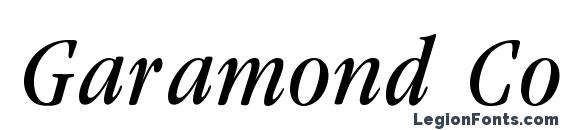 Garamond Condenced Normal It font, free Garamond Condenced Normal It font, preview Garamond Condenced Normal It font
